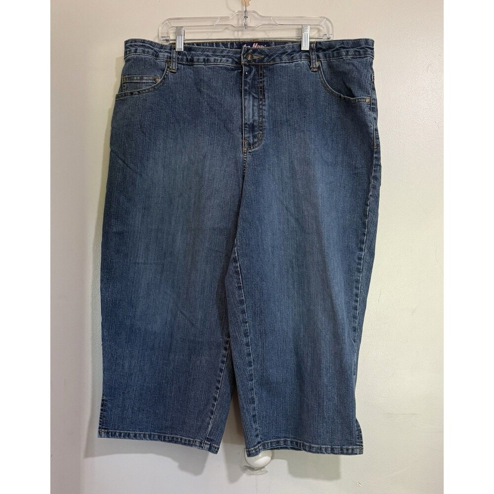 LA Blues Jean Capri's Womens Size 22W Plus